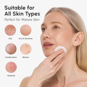 MAREE Glycolic Acid Toner Pads - Face Pads for Exfoliating Peel Zero Pore | Glycolic acid pads, sun spot remover for face, exfoliating face pads with glycolic acid and salicylic acid, acne wipes