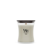 WoodWick Fireside Scented Candle, Crackling Wick, 9.7oz | Up to 60 Hour Burn Time, Premium Soy Wax, Home Décor & Gift Choice, Crackles as it Burns, Medium Hourglass Candle
