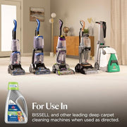 Bissell PET PRO OXY Urine Eliminator with Febreze Carpet Deep Clean Solution, with StainProtect Technology, for use in leading upright carpet cleaners, 48oz, Our best formula for pet messes & odors
