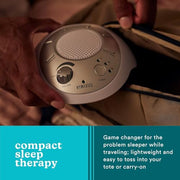 Homedics SoundSleep White Noise Sound Machine, Silver