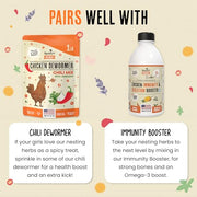 Roosty's Chicken Nesting Herbs Chili Mix, Coop Refresher, 16oz