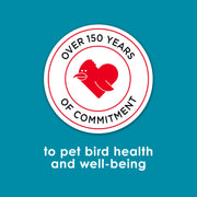 Kaytee Forti-Diet Pro Health Nourish+Protect Conure & Lovebird Food, 4 lb | Balanced digestion. Conure food with prebiotics and probiotics. Parrot food, antioxidants, omega-3s
