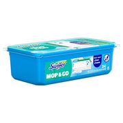 Swiffer Sweep + Mop, Wet Pads Refill, Floor Cleaner for Dirt, Dust, Hair, Cleaning Cloths for Mopping Home, Bathroom, Kitchen, All Purpose Multi-Surface Floor Wipes, Fresh, 24ct