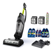 Bissell CrossWave HydroSteam Deluxe 3-in-1 Steam Mop, 3515G | Deluxe steam function for deep sanitizing; sanitize formula included; Green color; hard floor cleaning