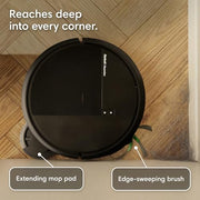 iRobot Roomba 415X Robot Vacuum & Mop Combo, 20,000Pa, 90 Days Self-Emptying, Multifunction Dock Self-Cleaning & Hot Dry, Smart Obstacle Avoidance, Lifting Spinning Mops, Ideal for Pet Hair