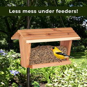 Kaytee No Mess Finch Seed and Nyjer Blend, Attracts Goldfinches, Chickadees, Junos, Finches and Other Wild Birds, 8 Pounds
