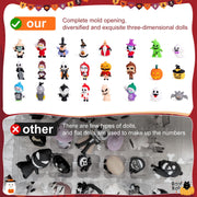 Nightmare Advent Calendar 2026, Halloween Countdown Calendar, 24Pcs Boo Basket Stuffers for Kids Adults, Trick or Treat Holiday Count Down Box
