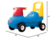 Little Tikes Push and Ride Racer – (Amazon Exclusive), 22"L x 10"W x 17"H with screws