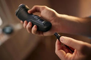 Philips Norelco 2400 Series Electric Shaver, Deep Black | 27 Self Sharpening ComfortCut Blades, 4D Flex Heads, Wet or Dry Use, 2-Year Blade Life, Pop-up Trimmer, X3001/90