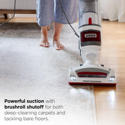Shark Rotator Lift-Away Upright Vacuum with HEPA Filter, White/Red, NV501 | Lift-Away Pod, 0.9-Qt Dust Cup, Swivel Steering, LED Headlights, Wide Upholstery Tool, Dusting Brush and Crevice Tool