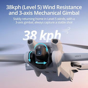 DJI Mini 3 Fly More Combo With DJI RC, 3 Batteries | Lightweight Camera Drone With 4K HDR Video, 114-Min Flight Time, Vertical Shooting, 32800ft (10km) Video Transmission