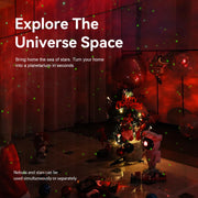 Star Projector Galaxy Night Light - Astronaut Space Projector, Starry Nebula Ceiling LED Lamp with Timer and Remote, Kids Room Decor Aesthetic, for Christmas & Birthdays