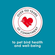 Kaytee Forti-Diet Pro Health Nourish+Protect Conure & Lovebird Food, 4 lb | Balanced digestion. Conure food with prebiotics and probiotics. Parrot food, antioxidants, omega-3s
