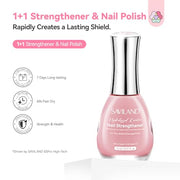 SAVILAND Nail Strengthener and Growth for Weak & Thin Nails, Sheer Pink