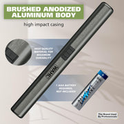 Wahl Micro Groomsman Battery Personal Trimmer for Eyebrows, Nose & Ear | Compact Quick Touch-Up Hair Trimmer For Eyebrows, Neckline, Nose, And Ear Hair With Rinseable Heads – Model 5640-600