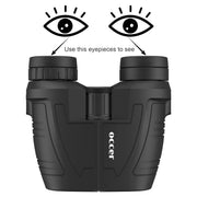 Occer 12x25 Compact Binoculars for Adults and Kids | High Powered, Easy Focus, Large Eyepiece for Bird Watching, Cruise Ship, Outdoor Hunting, Travel, Sightseeing