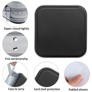 Siveit CD/DVD Cases 40 Capacity Disc Storage Binder for Car(Black)