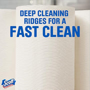 Scott Paper Towels, Choose-A-Sheet, 6 Double Rolls, 108 Sheets Per Roll | Absorbent, Deep-Cleaning Ridges, Virtually Lint-Free, Reliable