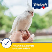 Vitakraft Super Fruit Cocktail Parrot and Cockatiel Treat 20 oz. | Real Dried Fruit, Wholesome Seed Blend, Natural Foraging Mix, Resealable Bag, 20 oz Pack
