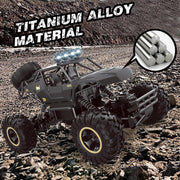 Jiakora RC Cars Remote Control Car 1:12 Off Road Truck, Metal Shell LED Headlights Offroad Monster RC Truck, 4x4 All Terrain Hobby RC Cars Toys for Boys Kids Adults Gifts 8-12