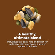 Kaytee Ultimate Backyard Wildlife Food for Wild Squirrels, Rabbits, Chipmunks, and More, 8 Pounds