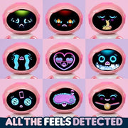 emotoBOT COR-A Interactive Robot Kids’ Toy Touch-and Sound-Responsive Robot | Holiday Stocking Stuffers, Gifts, Presents, Ages 6+, Pink, Movement, LED Face, 100+ Ways to Play