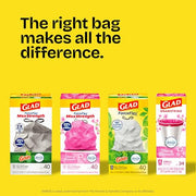Glad ForceFlex Tall Kitchen Trash Bags, 13 Gallon, Fragrance Free, 110 Count (Package May Vary)