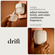 Drift Home Scent Diffuser Refills in Teak (2 Refills) - Adjustable and Long Lasting Diffuser Aroma - Clean Ingredients, Pet Safe
