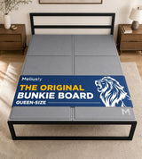 Meliusly Original Bunkie Board Queen Size (60x80) - Under Bed Support | Non-Slip Breathable Bed Support Board for Slatted Bed Frame, Anti-Sag, Noise Minimizing Moisture Resistant Bed Board