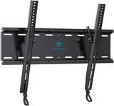 PERLESMITH Tilting TV Wall Mount for 23–60 inch TVs up to 115 lbs | Fits 16" Wood Stud, 1.2 inch Low Profile for Space Saving, Pull-Cord Release for Easy TV Removal, Max VESA 400x400mm