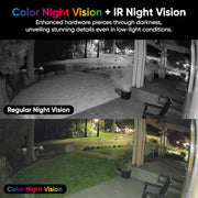 WYZE Solar Cam Pan, 2K Security Cameras Wireless Outdoor, Battery Powered | 360° Pan-Tilt, Battery Powered, 2.4 GHz Wi-Fi camera, AI motion detection, Color night vision, Cameras for home security
