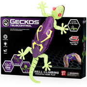 Wall Climbing Gecko RC Toy, Birthday Gifts for Boys 3 4 5 6 7 8+Years Old | Glow in the dark,Low Noise,Stronger suction, Rechargeable toys, Boy Toys for Age 3 Years and Up,Kids Gifts Ages 3-10