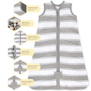 Burt's Bees Baby Infant Wearable Blanket, Organic Cotton Unisex Beekeeper - Light Weight 0.5 TOG or Medium Weight 1.5 TOG