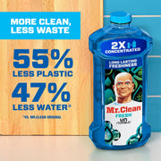 Mr. Clean 2X Concentrated Multi Surface Cleaner with Unstopables Fresh Scent 41 fl oz