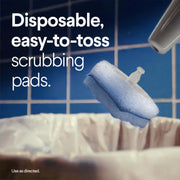 Clorox ToiletWand Toilet Cleaning Kit, 1 Starter Kit with 16 Refill Heads | 3-in-1 Starter Kit with Toilet Brush Wand, Storage Caddy and Disposable Refill Heads, Kills 99.9 Percent of Germs
