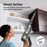 Shark® PowerDetect® Pet Plus Clean & Empty Cordless Stick Vacuum, IP3253 | Auto-Empty System, Powerful Suction, HEPA, Carpet & Hard Floor, Portable, Vacuum for Pet Hair, 70-Min Runtime, Gray