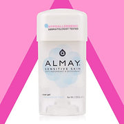 Almay Clear Gel Deodorant and Antiperspirant, Fragrance Free, 2.25 oz | Gentle and hypoallergenic antiperspirant deodorant for sensitive skin. Dermatologist tested. Fragrance free.