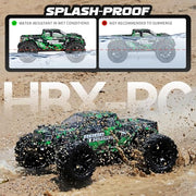 HAIBOXING 18859 1:18 Scale All Terrain RC Car, Hobby 4WD Remote Control Car | 2.4GHz Electric RC Vehicle 36 KPH High Speed 4X4 Waterproof Off-Road RC Truck with Two Rechargeable Batteries for RC Driving