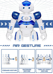 KingsDragon RC Robot Toys for Kids,Remote Control Smart Robot Toy | Gesture & Sensing Programmable Interactive Walking Robot for Age 3 4 5 6 7 8 10 Year Old Boys Girls Birthday Gift Present