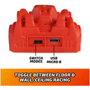 Air Hogs Zero Gravity Racing Wall Climber RC Car | Drives on Walls, Floors & Ceilings, Easy to Use Remote, USB-C Rechargeable, RC Car Toy Gifts for Kids Ages 4+