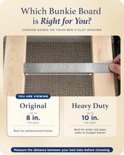 Meliusly Original Bunkie Board Queen Size (60x80) - Under Bed Support | Non-Slip Breathable Bed Support Board for Slatted Bed Frame, Anti-Sag, Noise Minimizing Moisture Resistant Bed Board