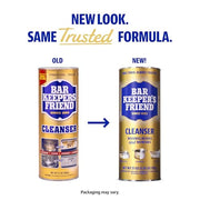 Bar Keepers Friend Powder Cleanser, 12 oz x 2, Multipurpose Cleaner, Degreaser & Remover for Burnt Stainless Steel Pots and Pans, Rust Stains, Hard Water Deposits & Soap Scum