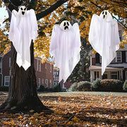 JOYIN 3 PCS Halloween Party Decorations 27.5" Hanging Ghosts, Cute Flying Ghosts for Front Yard Patio Lawn Garden Party Décor and Holiday Decorations