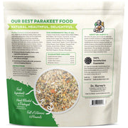 Dr. Harvey's Our Best Parakeet Food, Wholesome Seeds, Nuts, Fruits, and Vegetable Bird Feed for Budgies and Parakeets (4 Pounds/1.81 kg)