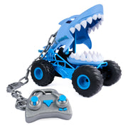 Monster Jam Chomping Megalodon RC Toy Monster Truck, 1:15 Scale | Remote Control Truck Toy, Chomping Action with Wheelies & Spins, Easy to Use Remote, Pretend Play Gifts for Kids Ages 4+