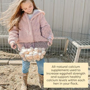 Scratch and Peck Feeds | Oyster Shell Chickens & Ducks | 4 lb Pouch | Essential Calcium Supplement for Eggshell Strength and Hen Health, All Natural, Sustainably Sourced