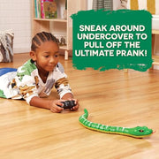 Terra by Battat Remote Control Snake, Emerald Tree Boa, Green, Animals | Electronic snake toy with remote, LED light-up eyes, S-shaped movement, includes 1 snake and 1 remote control, 6+ Years