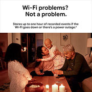Google Nest Cam Outdoor or Indoor, Battery - Wireless Security Camera | Home security camera, built-in intelligent alerts, 1080p HDR video, works with Google Home and Alexa