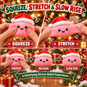Squishy Advent Calendar 2026, 24-Day Christmas Gift with Mini Squishies (F) | Enjoy 24 days of Christmas surprises with soft mini squishies, festive characters, and a colorful gift box.