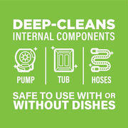 Affresh Dishwasher Cleaner, Mess-Free Deep-Cleaning Tablet, 6 Month Supply | Helps Power Away Smells from Limescale & Mineral Deposits,EPA Safer Choice Certified, Safe for All Dishwashers